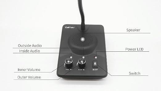 window intercom system