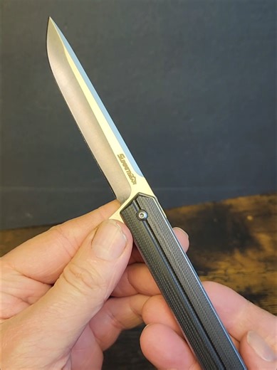 The @Summit Gear Tools CEO is a classic, slender gentleman's folder with some modern upgrades. #burningriverbushcraft #knife #knifetok #edc #foldingknife
