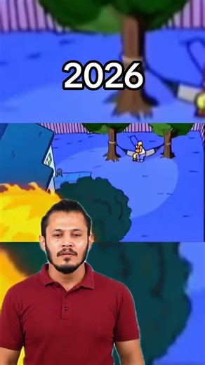earthcronichle on Instagram: "Simpsons presict future 2026! #simpsonspredictions #simpsons #simpson #american #2026"