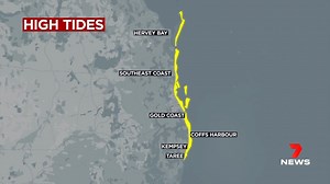 Ex-tropical cyclone Seth lashes NSW coastline