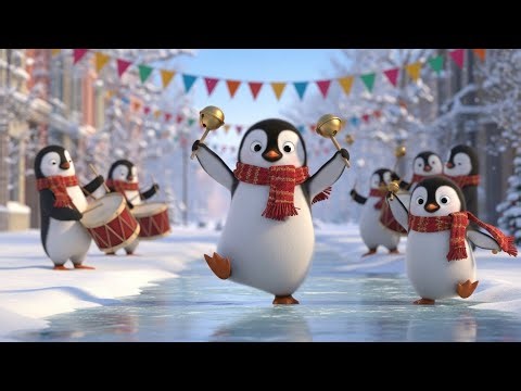 Happy Feet Penguin | Dancing Penguin Song for Kids | Fun Nursery Rhymes