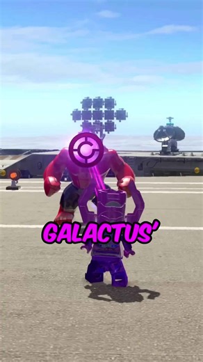 In Lego Marvel Super Heroes, the big figs are immune to laser beams #legomarvelsuperheroes