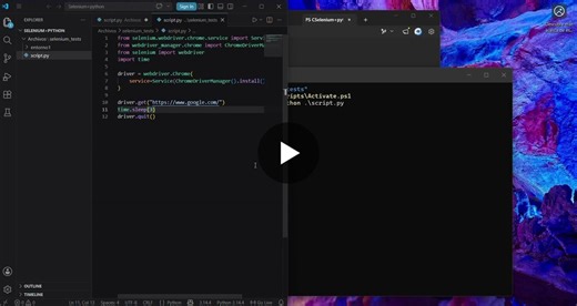 #python #selenium #qa #automation #automatización #testing | José Bladimir Gómez Jiménez