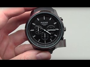 Pulsar On The Go Men's Watch Review Model: PT3205