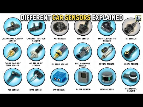 Learn About Every Sensor Used in Car in Just One Video