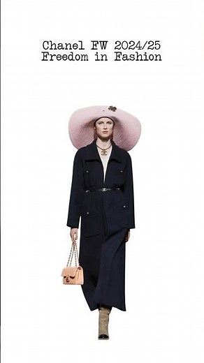 Chanel FW 2024/25 — Freedom in Fashion