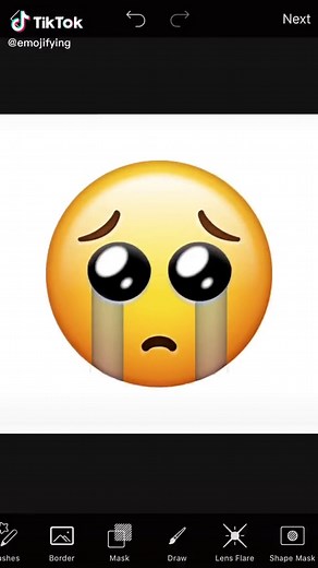 Emojis for Expressing Sadness and Tears