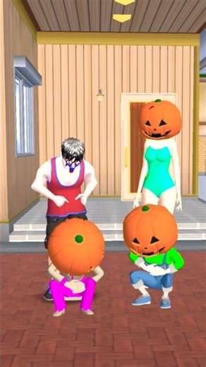 Sibotak _ Mio Chased by Zombie in Sakura City_ _ Sakura School Simulator _sss _sakuragame _shorts