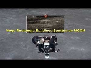Huge Rectangle Buildings Spotted on the MOON - ArtAlienTV (Part 1)