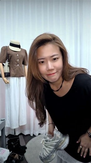 [ 어바웃츄 ] ✨ 신자마자 분위기 달라지는 어글리 슈즈 #라방 #라이브방송 #클릭메이트
