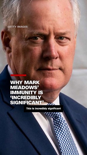 Donald Trump’s former chief of staff, Mark Meadows, was granted immunity by special counsel Jack Smith and has met with federal prosecutors multiple times in their investigation into the efforts to overturn the 2020 presidential election, according to a report from ABC News. CNN's Jamie Gangel discusses the potential impact of his cooperation. #cnn #news #markmeadows #trump #donaldtrump #chiefofstaff #whitehouse #immunity #specialcounsel #2020election
