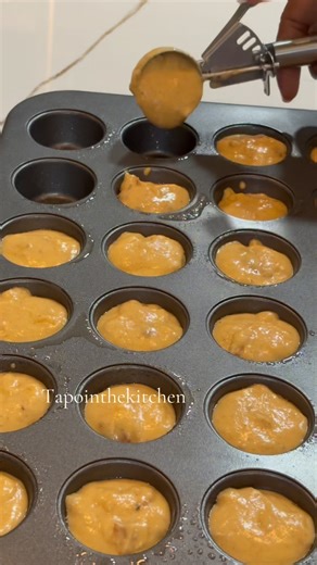 Easy Mini 🎃 Muffins Recipe #easyrecipe #shorts #muffins