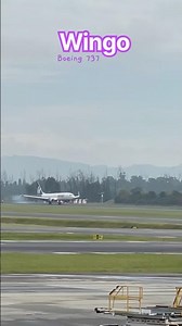 BOEING 737 DE WINGO ATERRIZANDO EN EL DORADO 🛬✈️ | BOGOTÁ