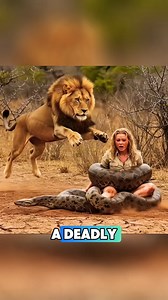 675K views · 7.2K reactions | This lion's protective instincts saved a life from a constricting python. Don't miss this amazing event. Full details in comments! | Hornby Eagles | Facebook