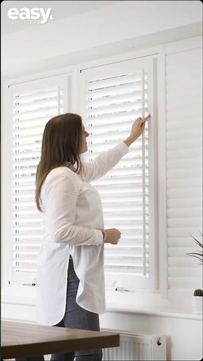 Shutters to Suit Every Room at Home 😎 #nodrill #diy