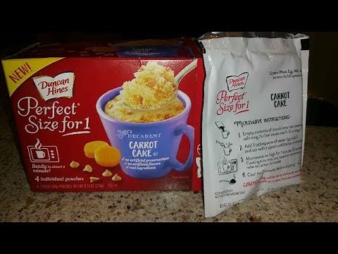 Duncan Hines Carrot Cake In A Mug Recipe