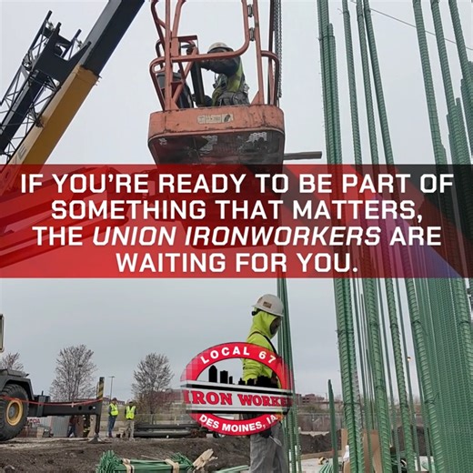 If you're ready to be part of something that matters, the union ironworkers are waiting for you. www.ironworkerslocal67.com/careers #unionironworkers #IW67 | Ironworkers Local 67