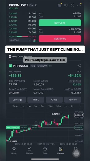 The pump that just kept climbing... #binancefutures #trading #crypto #shorts