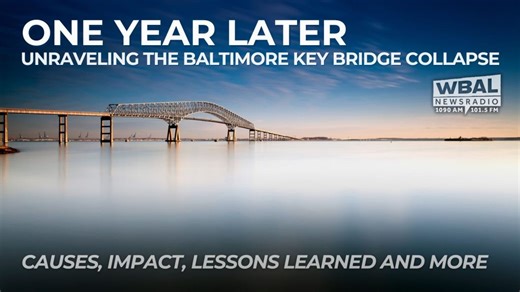 Explore WBAL Radio's interactive look at the Key Bridge Collapse 1-year later | WBAL Baltimore News