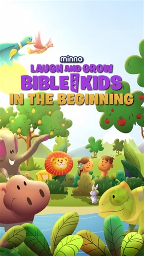 OUT NOW! The Minno Laugh and Grow Bible for Kids: In The Beginning Special is available to watch now for FREE. It’s Bible truth made easy to understand— so kids can see how God’s story connects to their story. Watch for free now at https://gominno.com/inthebeginning/ | Minno