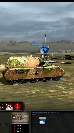 The Beast: Maus Tank | Company of Heroes [NHC Mod] - LZ-Z Part 1 #shorts #shortvideo #gaming