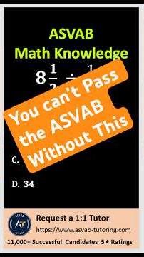 Similar to real asvab question #studytok #maths #asvab
