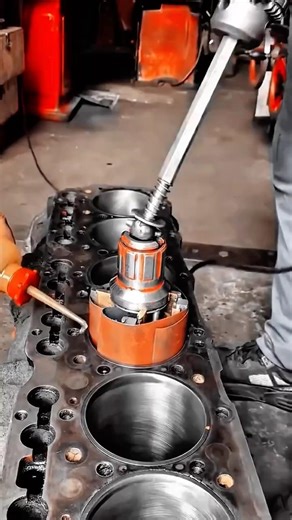 Engine Block Sanding Work Tool Using Precision Workshop Method #worktool
