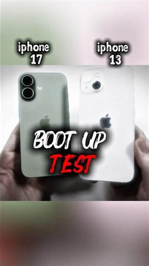 📱🔥iPhone 17 vs iPhone 13 Boot Up Test: Which One Reigns Supreme?🔥📱
