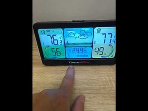 ThermoPro TP280B 1000 Feet Weather Station Wireless Indoor Outdoor Thermometer Review, Easy setup an