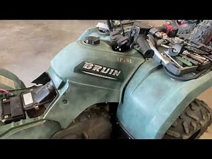 Yamaha Bruin, 350, 250, How To Replace Key Switch, Ignition Switch, No Power, Lights, Handlebars,