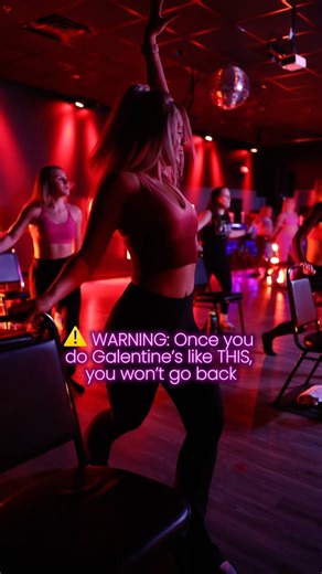 Grab your girls… it’s about to get HOT. 🥂🔥 #chairdance #dancefitness