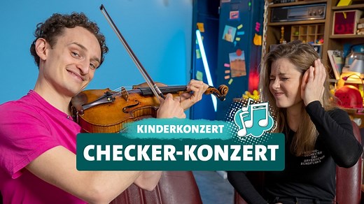 Klassische Musik für Kinder: Musik erleben - ein Orchester von Kopf bis Fuß · Kinderkonzert mit Checker Julian · ab 5 Jahre · Anne Schoenholtz · Symphonieorchester des Bayerischen Rundfunks · Radoslaw Szulc · BR-KLASSIK