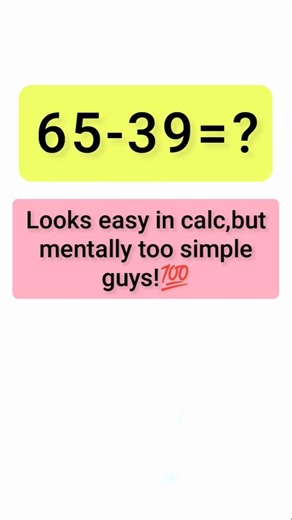 Mental Math💪