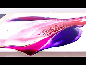 The Forgotten Technique - Acrylic Pouring in the Negative Space