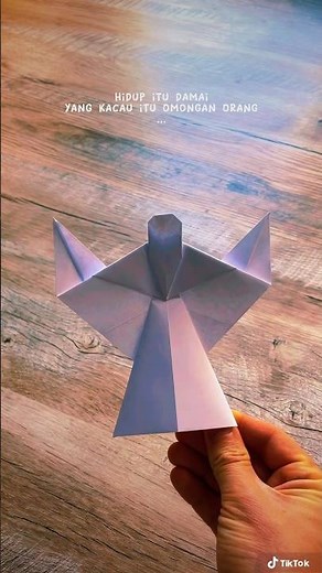 CHRISTMAS ORIGAMI ANGEL | Paper Angel