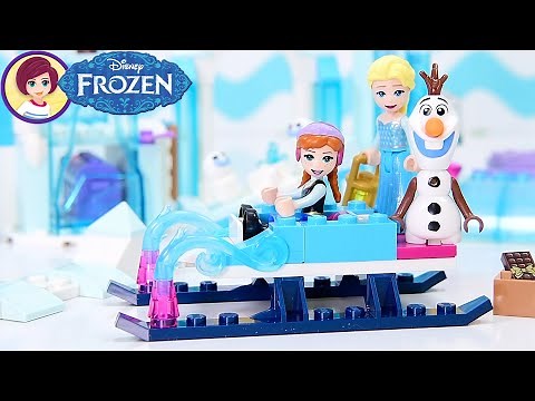Anna and Elsa's Frozen Wonderland Lego Disney Princess build & review