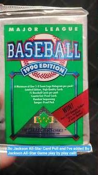 1990 Upper Deck Baseball Pack