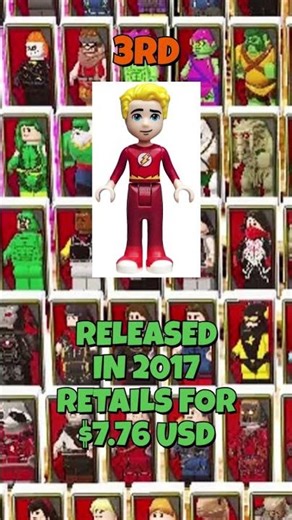 THE TOP 3 MOST EXPENSIVE LEGO FLASH MINIFIGURES!