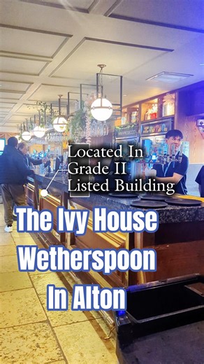 The Ivy House, Wetherspoon Pub in Alton, East Hampshire. #pubreview #pubreview