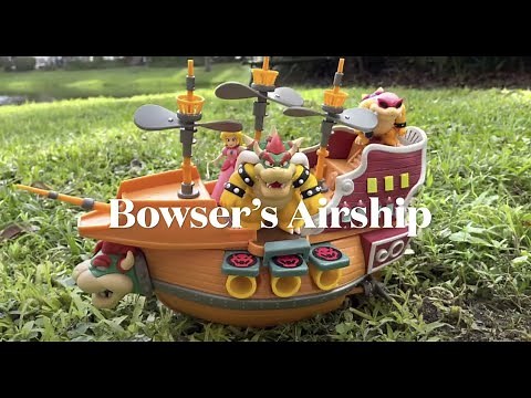 Super Mario Bowser’s Deluxe Airship Playset! By Jakks Pacific