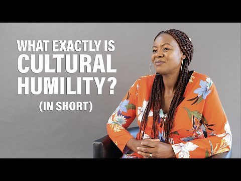 Cultural Humility in less than 1 minute. Expert gives short definition
