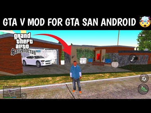 GTA V MOD FOR GTA SAN ANDROID 🤯 || HOW TO DOWNLOAD GTA V MOD #gta