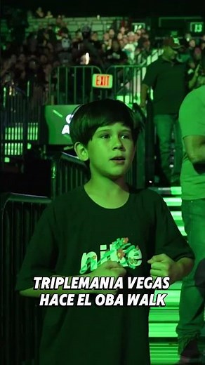 ¡Triplemania Vegas hace el Oba Walk! 🔥😮‍💨
