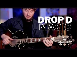 Simple blues groove that sounds awesome! (Acoustic Drop D)