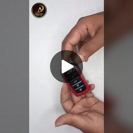 Toyota fortuner remote wrap #AnjumART