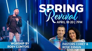 47 reactions · 21 shares | Spring Revival at River Church W Palm Bch with Rory Comtois and his band. April 18-20 at 7PM. riverwpb.com | River Church W Palm Bch | Facebook