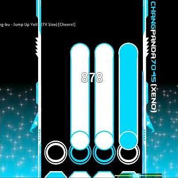 Changpanda7045's Blue&White Skin osu!mania skin