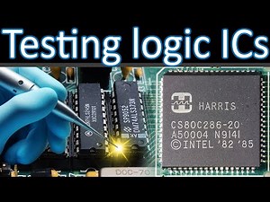 Can I Save This 286 Board? Testing & Socketing all 13 logic ICs!