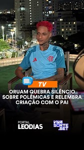 2.5M views · 39K reactions | Na noite deste domingo (30/3), pela primeira vez, Oruam falou com um programa de televisão aberta, após as últimas polêmicas. O rapper detido recentemente no Rio de Janeiro, também falou sobre sua criação com o pai, Marcinho VP, em conversa com Roberto Cabrini no “Domingo Espetacular”. Durante o bate-papo, o músico carioca entregou confissões exclusivas. Confira! Reprodução: Record TV | Leo Dias | Facebook