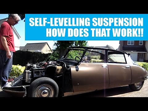 Self levelling suspension. Why is it necessary? How does it work? Features Citroen DS classic car